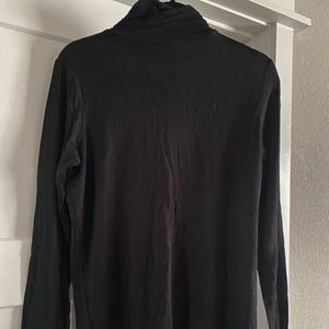 JOSEPH A. Black Turtleneck